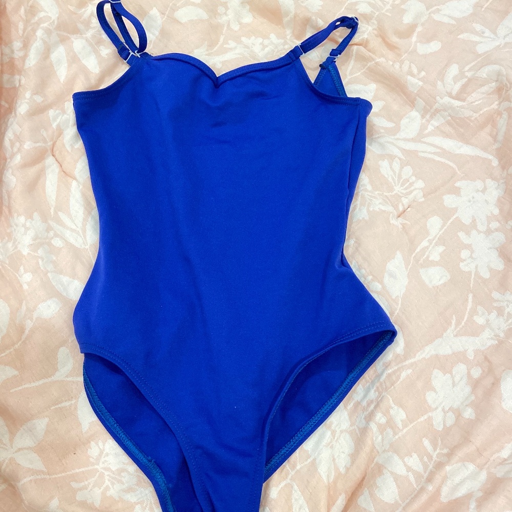 Capezio leotard with adjustable straps